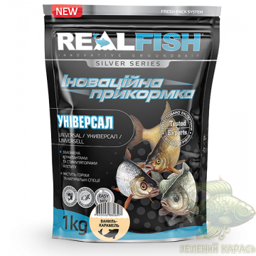 Прикормка Realfish Універсал ваніль-карамель
