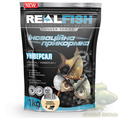 Прикормка Realfish Універсал ваніль-карамель