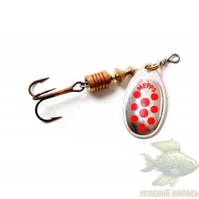 Обертова блешня Mepps Aglia Decoree Silver/Red