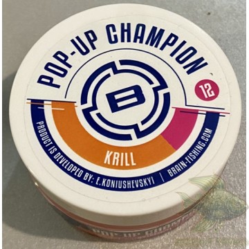 Бойли Brain Champion Pop-Up Krill (креветка) 12mm 34g