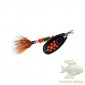 Обертова блешня Mepps Black Fury MCH Black/Orange