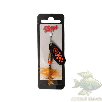 Вертушка Mepps Black Fury MCH Black/Orange