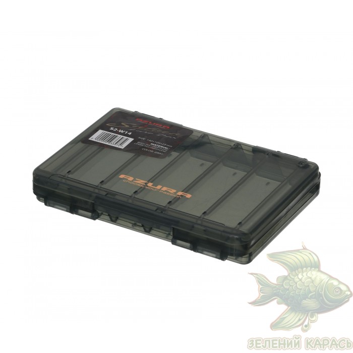 Коробка Azura Safina Lure Box #14, 140×104×23 мм Коробка Azura Safina Lure Box #14, 140×104×23 мм