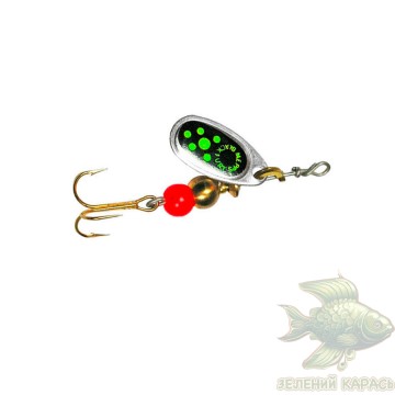 Вертушка Mepps Black Fury Silver/Green
