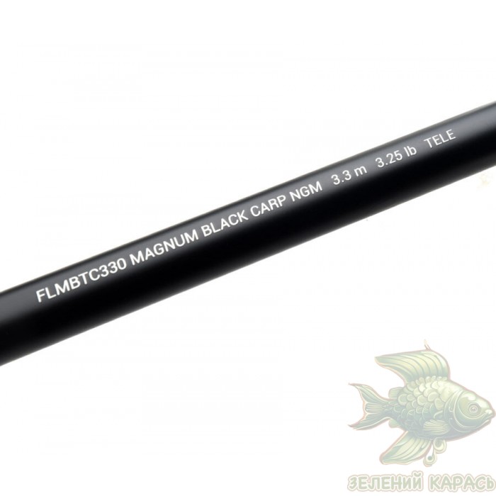 Коропове вудлище Flagman Magnum Black Carp Tele NGM 3,3 м 3,25 lb Коропове вудлище Flagman Magnum Black Carp Tele NGM 3,3 м 3,25 lb