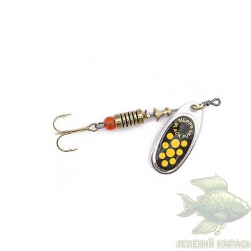 Вертушка Mepps Black Fury Silver/Yellow