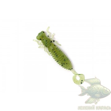 Силіконова приманка Larva Lux 2.5 дюйма колір 022