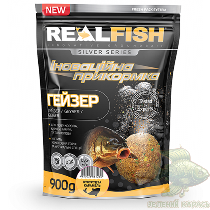 Риболовна прикормка Realfish Гейзер Риболовна прикормка Realfish Гейзер