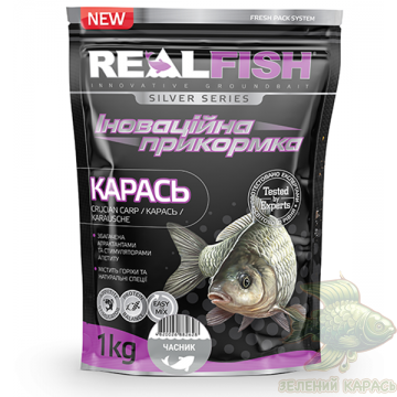 Риболовна прикормка Realfish Карась часник