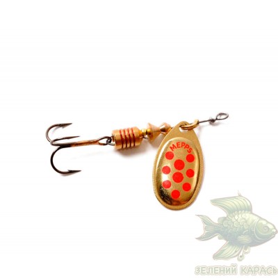 Обертова блешня Mepps Aglia Decoree Gold/Red