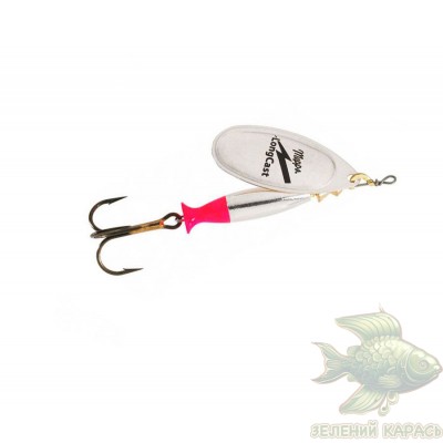 Обертова блешня Mepps Aglia Long Cast Silver №2, 8 г