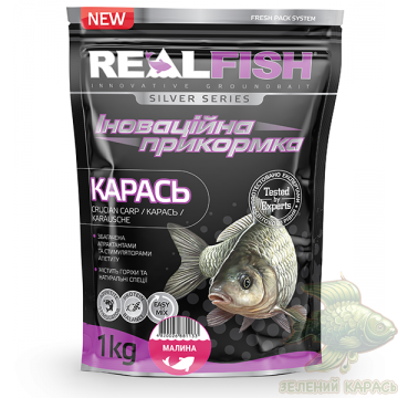 Риболовна прикормка Realfish Карась малина