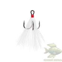 Трійник Owner DT-36BC White Flash з опушенням