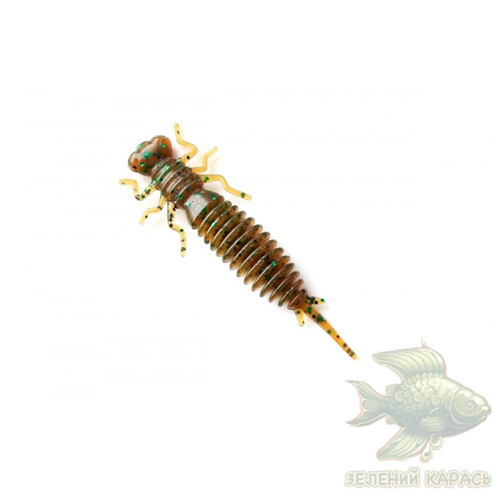 Силіконова приманка Larva 2 дюйма колір 004 Силіконова приманка Larva 2 дюйма колір 004