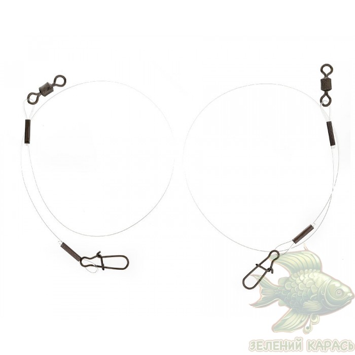 Повідці Flagman Fluorocarbon Leader, 0,65 мм, 40 см, 16,8 кг, 2 шт. Повідці Flagman Fluorocarbon Leader, 0,65 мм, 40 см, 16,8 кг, 2 шт.