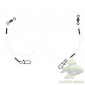 Повідці Flagman Fluorocarbon Leader, 0,65 мм, 40 см, 16,8 кг, 2 шт.