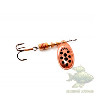 Обертова блешня Mepps Aglia Decoree Copper/Black №3, 6,5 г