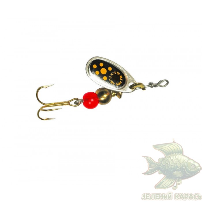 Обертова блешня Mepps Black Fury Gold/Yellow №3, 6,5 г Обертова блешня Mepps Black Fury Gold/Yellow №3, 6,5 г
