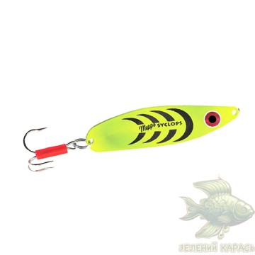 Коливна блешня Mepps Syclops Fluo Chartreuse №2, 17 г
