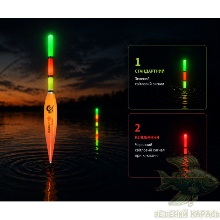 Поплавець електронний Flagman Herabuna Float JD-01 5 г Поплавець електронний Flagman Herabuna Float JD-01 5 г