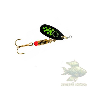 Вертушка Mepps Black Fury Black/Green