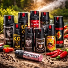 Перцеві балончики - купити газовий балончик для самозахисту