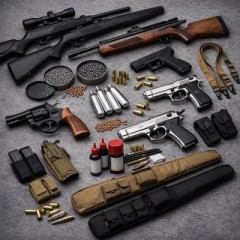 Пневматика та аксесуари - гвинтівки, пістолети, патрони і приціли