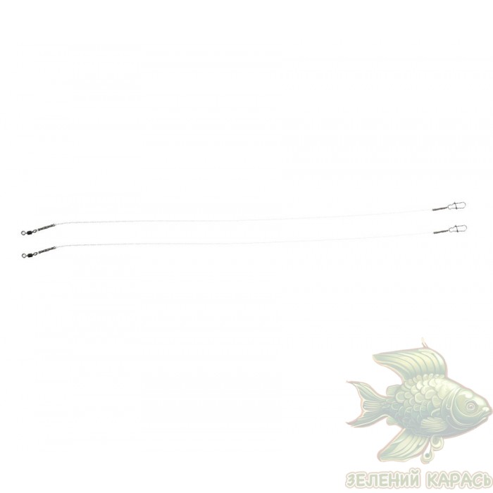 Повідці Flagman Hard Mono Climax, 35 см, 13 кг, 2 шт. Повідці Flagman Hard Mono Climax, 35 см, 13 кг, 2 шт.