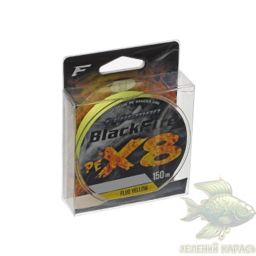 Шнур Flagman Blackfire PE X8 Fluo Yellow 150 м