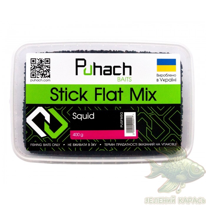 Пелетс Puhach Stick Flat Mix 400 г Пелетс Puhach Stick Flat Mix 400 г