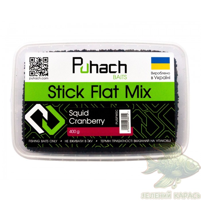 Пелетс Puhach Stick Flat Mix 400 г Пелетс Puhach Stick Flat Mix 400 г