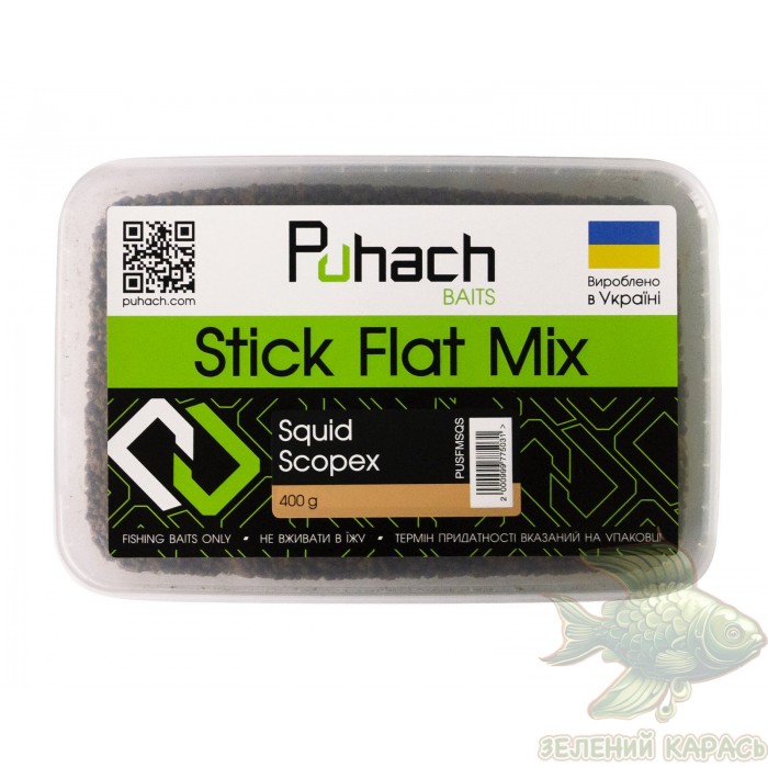 Пелетс Puhach Stick Flat Mix 400 г Пелетс Puhach Stick Flat Mix 400 г