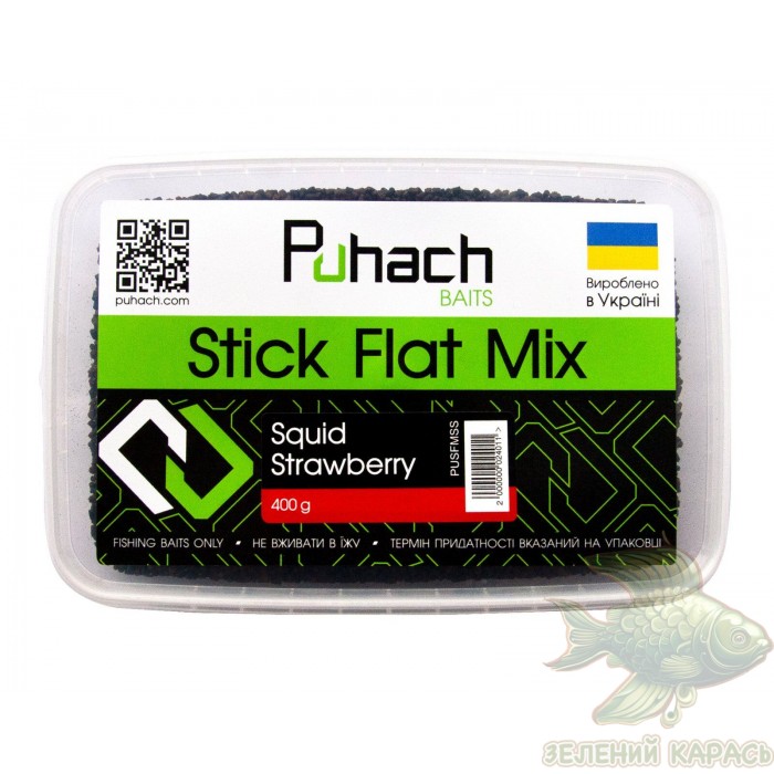 Пелетс Puhach Stick Flat Mix 400 г Пелетс Puhach Stick Flat Mix 400 г