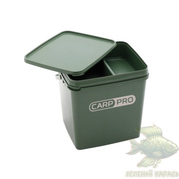 Відро Carp Pro Plastic Bucket 10 л з кришкою та лотком