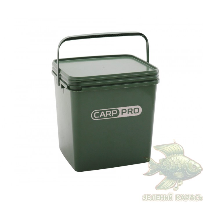 Відро Carp Pro Plastic Bucket 10 л з кришкою та лотком Відро Carp Pro Plastic Bucket 10 л з кришкою та лотком