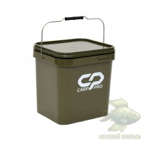 Відро Carp Pro Rectangular Bucket 17 л з кришкою
