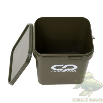 Відро Carp Pro Rectangular Bucket 17 л з кришкою